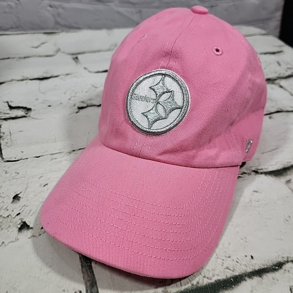 Pittsburgh Steelers NFL Pink Youth Hat Adjustable '47 Ball Cap